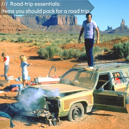 Road-trip essentials: items you should pack for a road trip