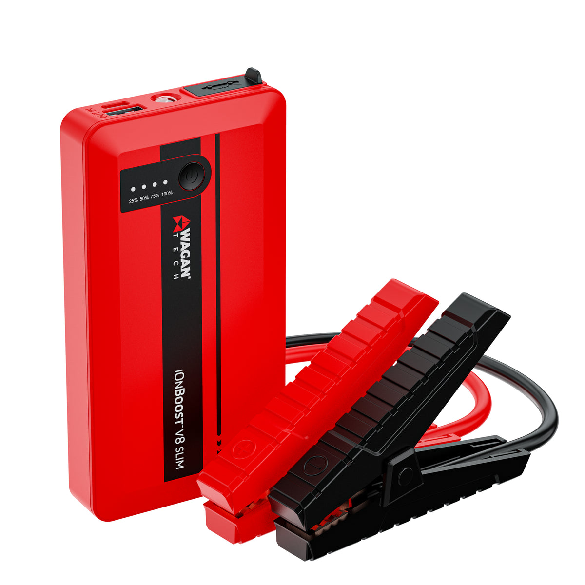 Wagan Tech - Jumpstarter - Lithium - iOnBoost TORQUE V8 Slim