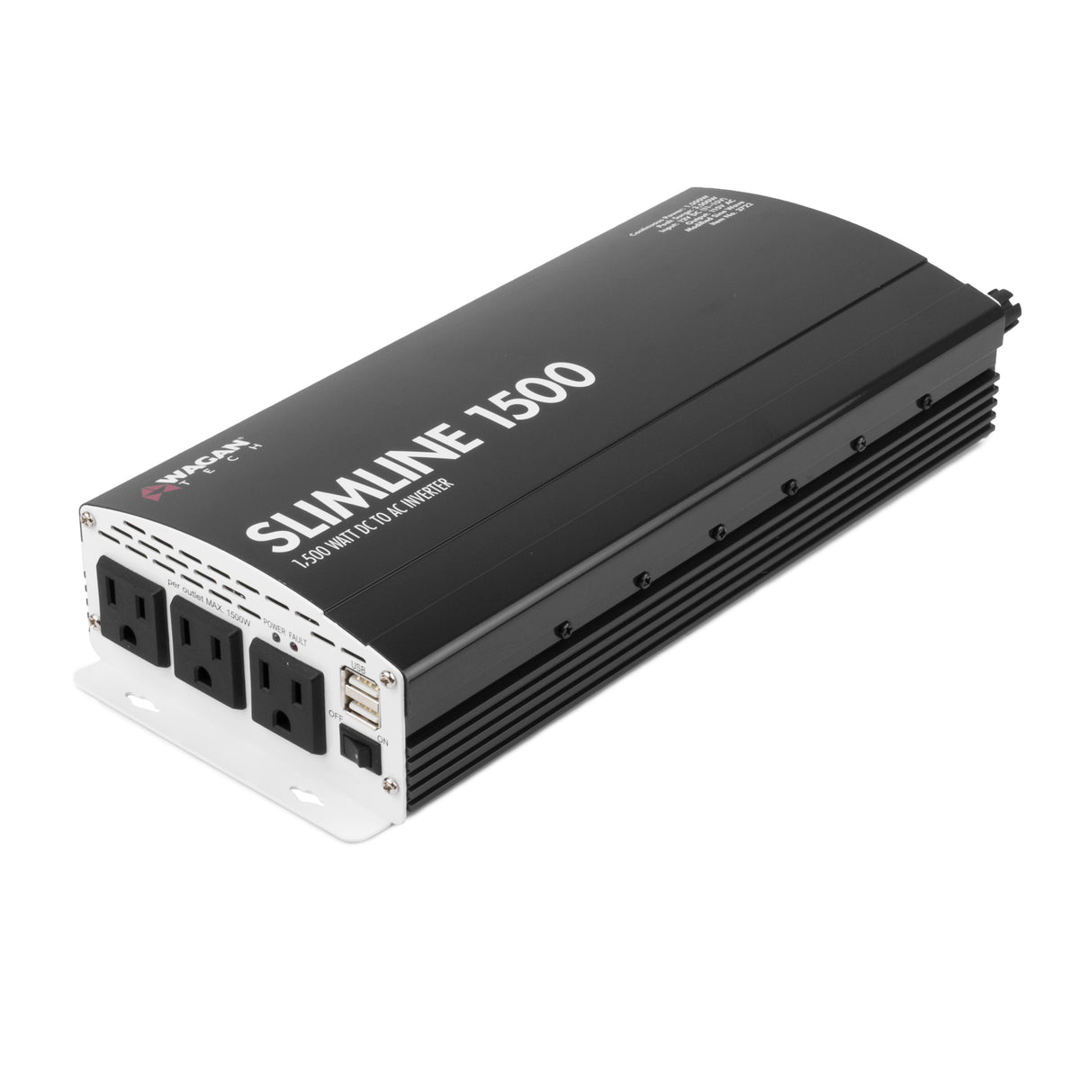 SlimLine 1500W AC Inverter | Power Inverter | Wagan Tech | Wagan