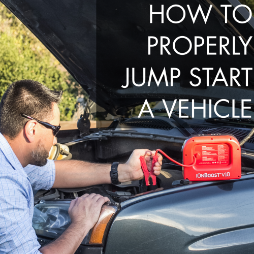 How to Jump start a vehicle with Jumper Cables & Lithium-ion