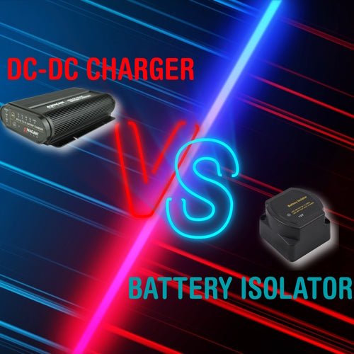 DC to DC Battery Charger (VS.) battery isolator?!