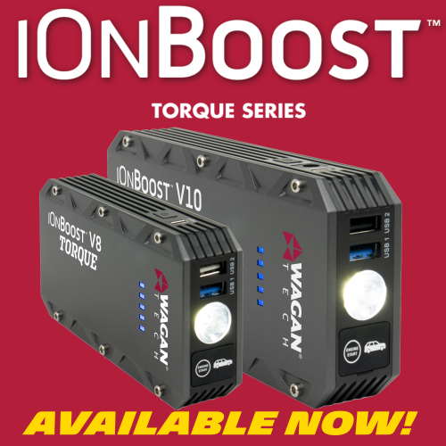 The iOnBoost TORQUE Jump Starter Series is here!