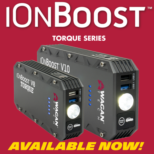 The iOnBoost TORQUE Jump Starter Series is here! | Wagan Corporation