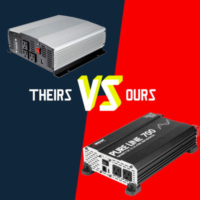 Customer Question: What is the difference between cheap (brand) inverters and yours?
