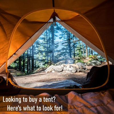 Looking to buy a tent? Here's what to look for!