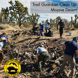 Overland Bound Completes Third Trail Guardian Clean Up in the Mojave National Preserve