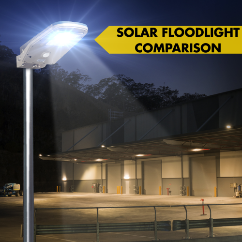 Solar Floodlight Comparison - which one fits your needs?