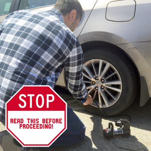 How to Safely Inflate a Tire