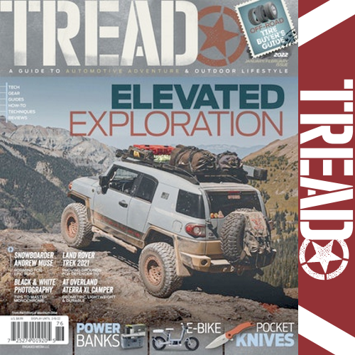 TREAD Magazine - Jan/Feb 2022 Cover Story & Feature Article - Lithium Cube 1200