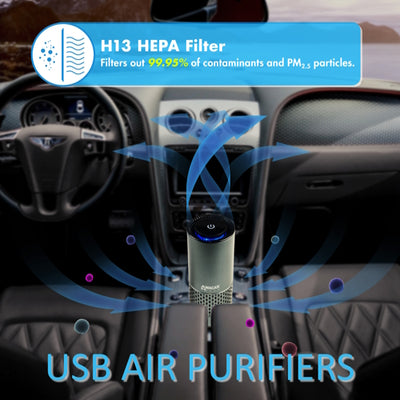 Breathe cleaner air with our USB Air Purifiers