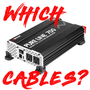 Customer Question: What Cables Do I Need For My Power Inverter?
