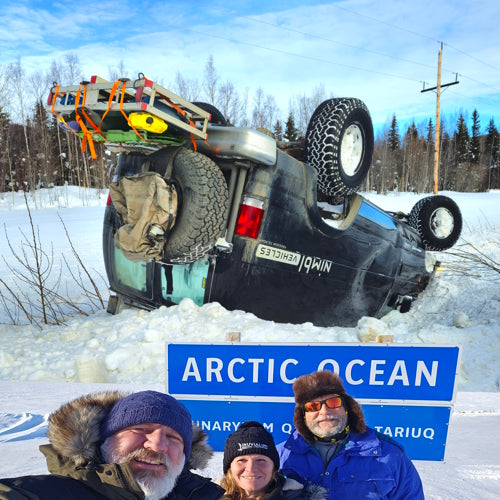 The Winter Journey to the Arctic Ocean - Overlanding with A2A Expeditions