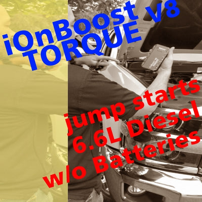 VIDEO: We disconnect both batteries, then start this Duramax Diesel with only the iOnBoost TORQUE V8 - TRUTH!