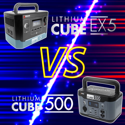 What's the Difference? Lithium Cube EX5 & Lithium Cube 500