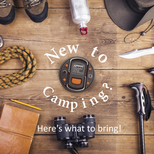 New to camping? Here's what to bring!