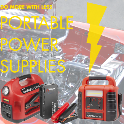 Do More with Less - Portable Power Supplies!