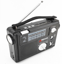 Solar Dynamo SW Radio, MP3 player with Flashlight