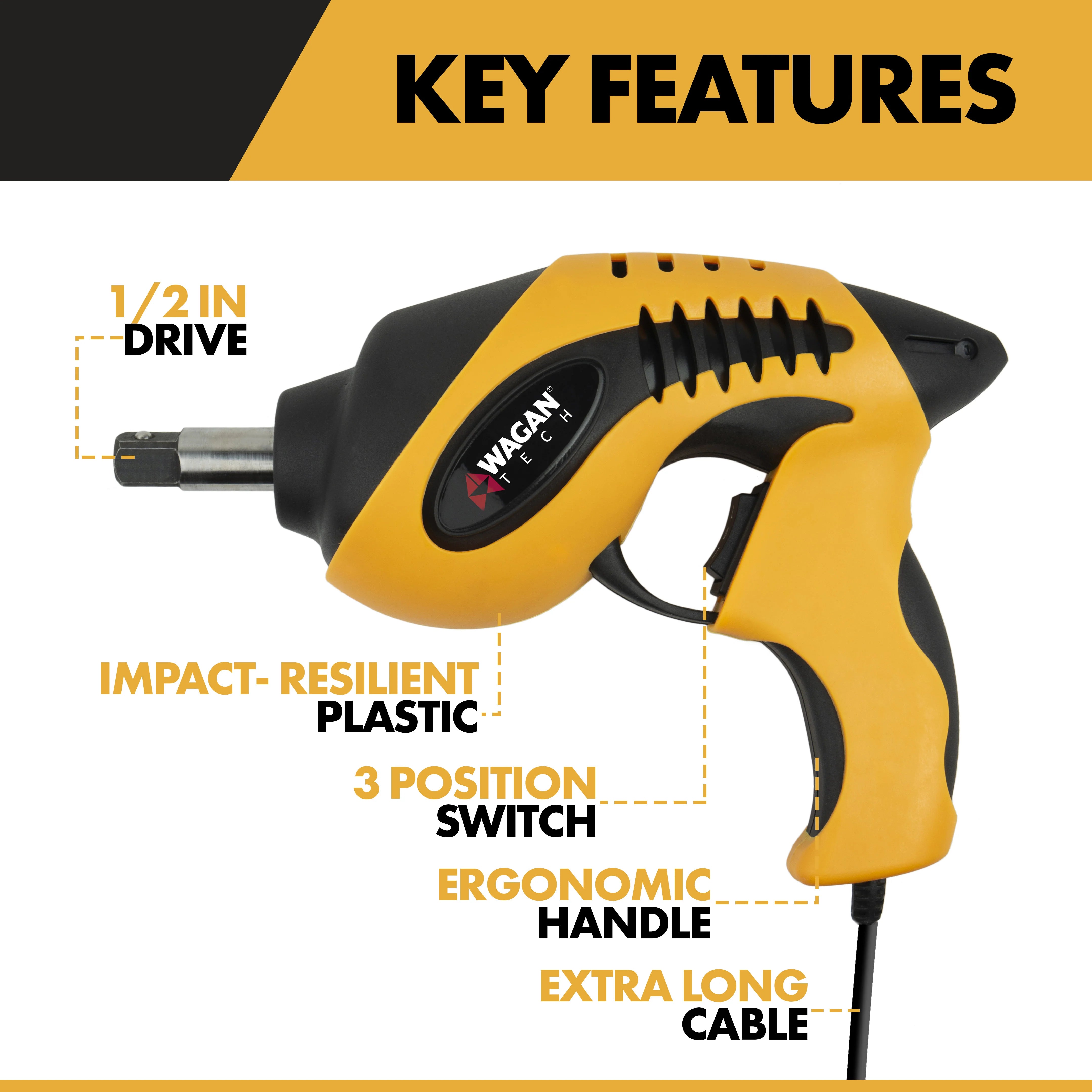 12V Roadside Impact Wrench