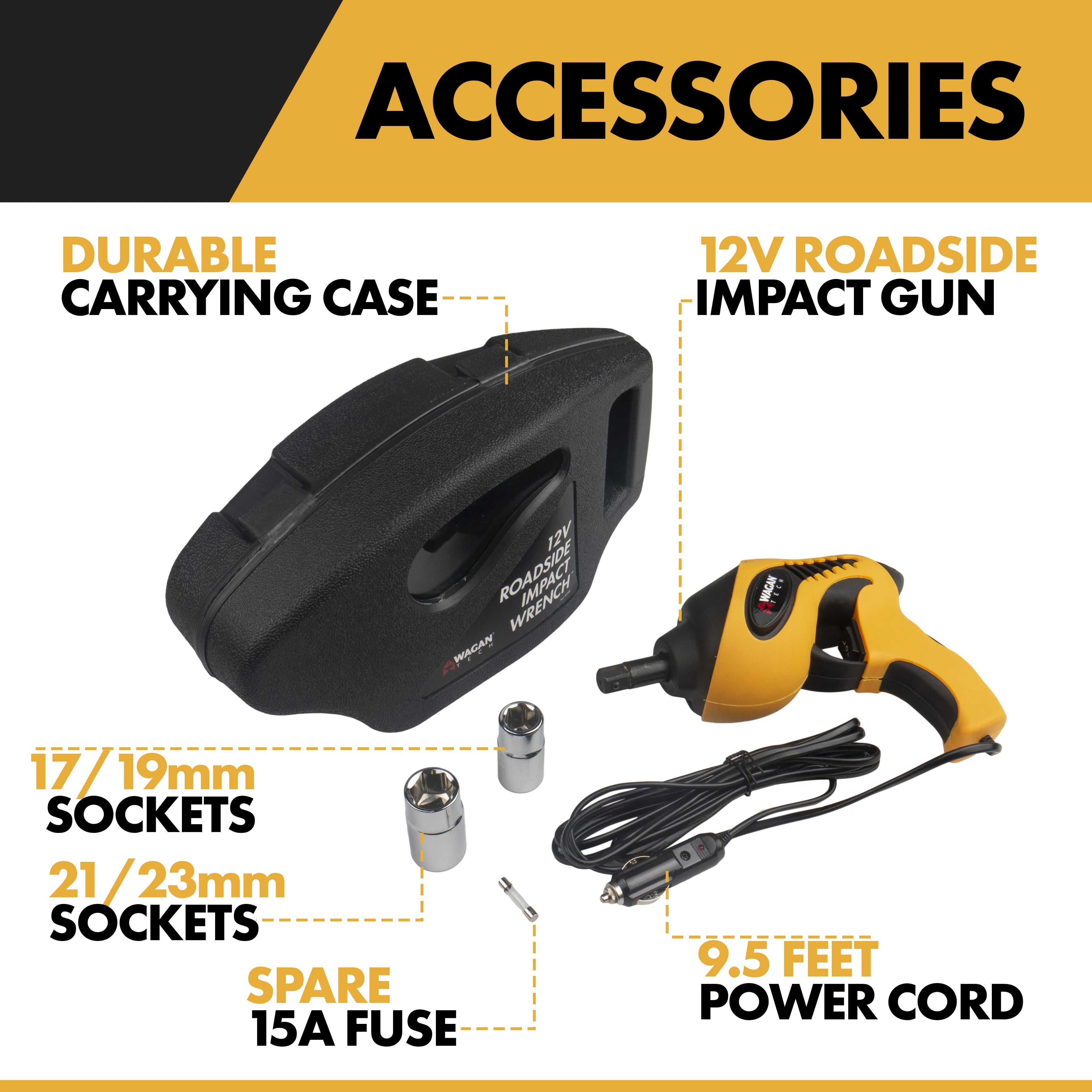 12V Roadside Impact Wrench