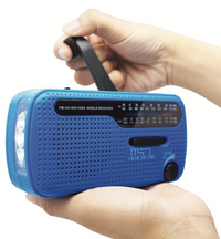 Four band rechargeable radio