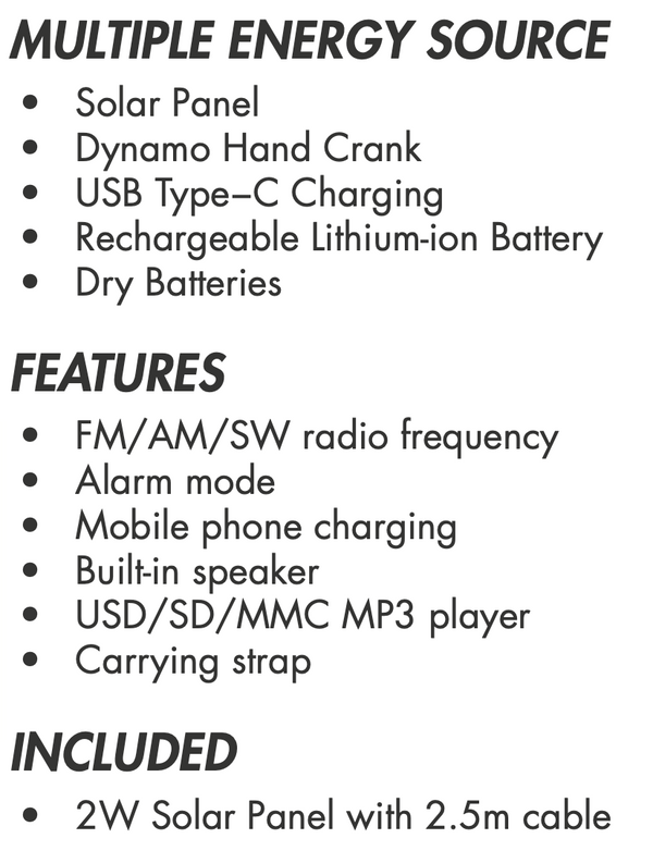 Portable multiband radio