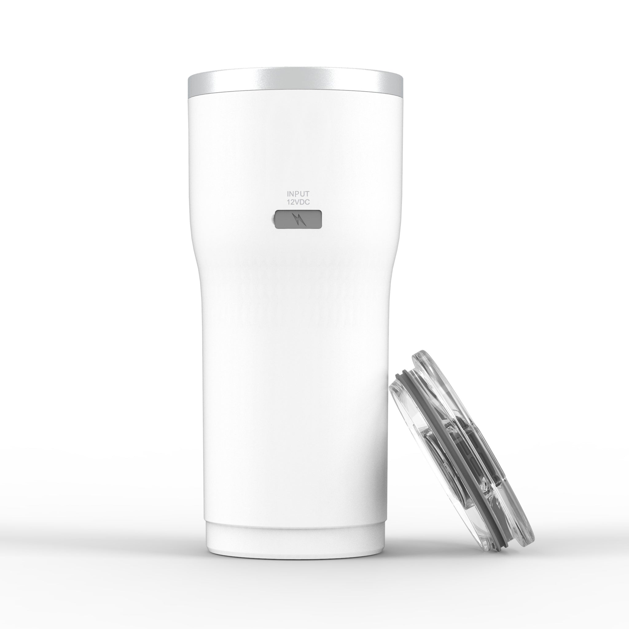Wagan Travel Heated Mug 12V 16oz Capacity White, EL6102