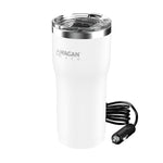 12V Travel Heated Mug - White
