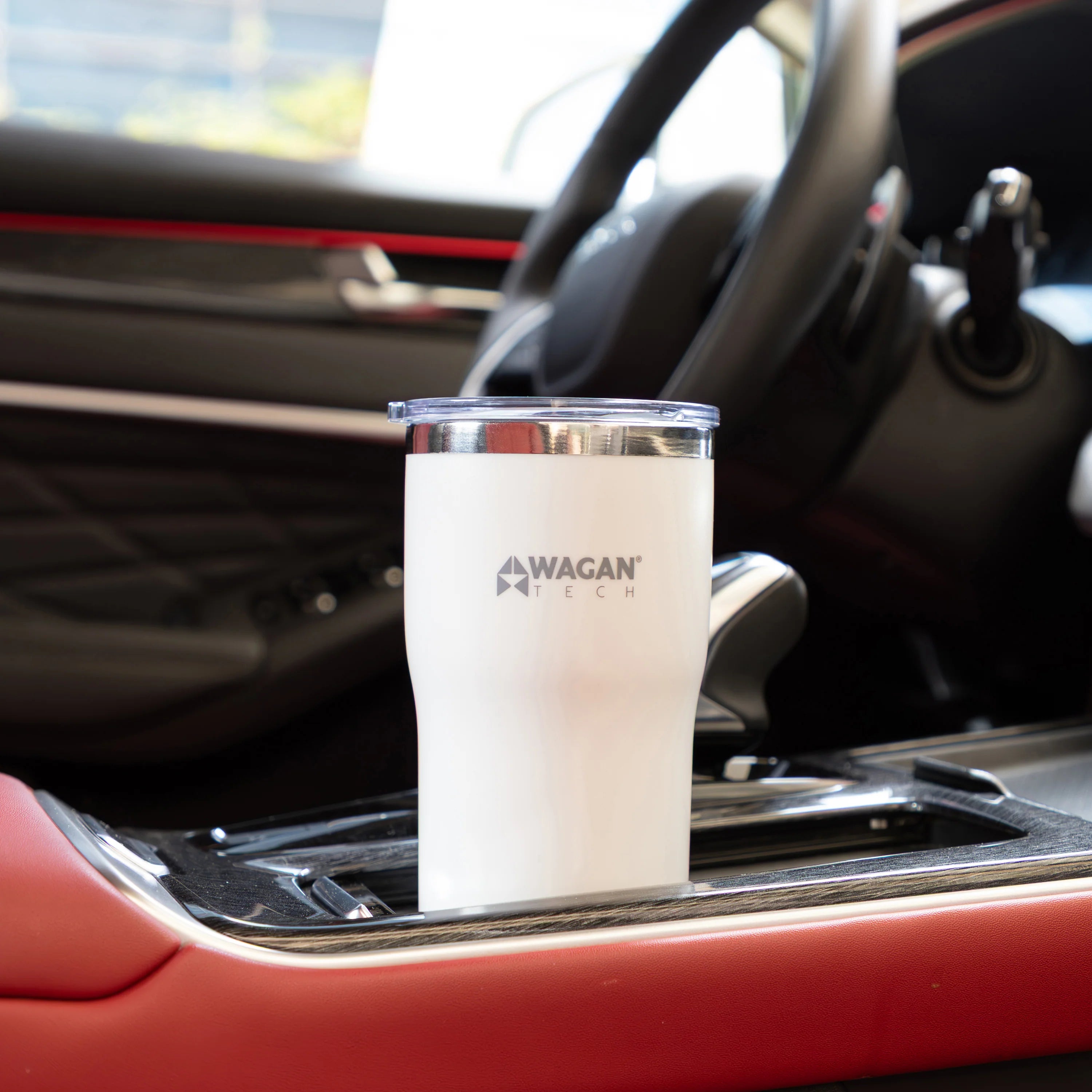 12V Travel Heated Mug - White