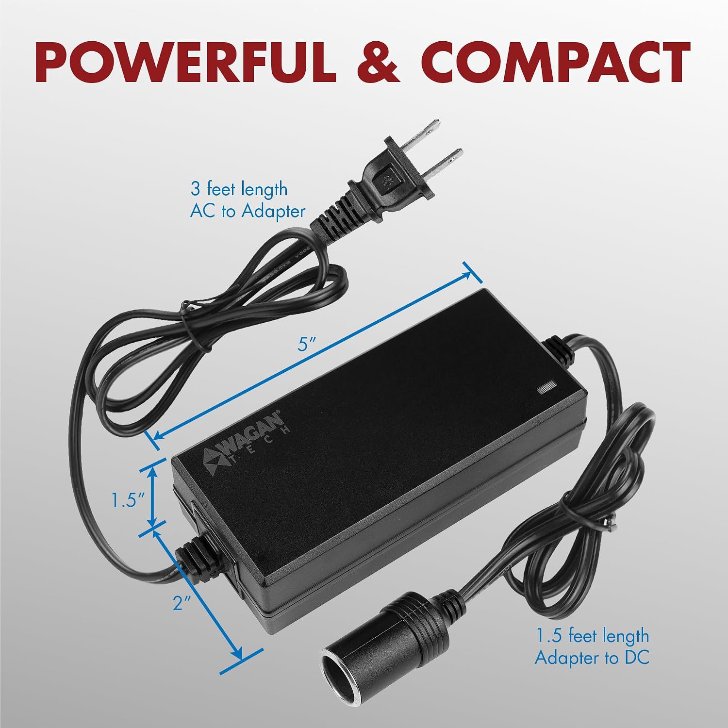 AC to DC 10 Amp Power Adapter