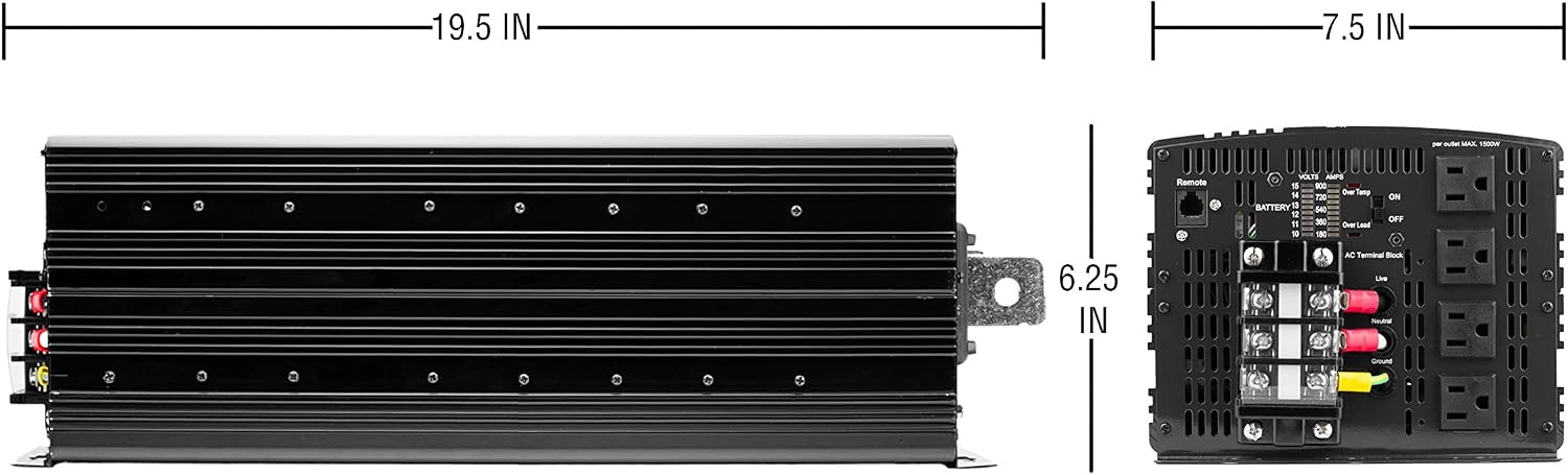 ProLine™ 8,000 Watt (MSW) Power Inverter