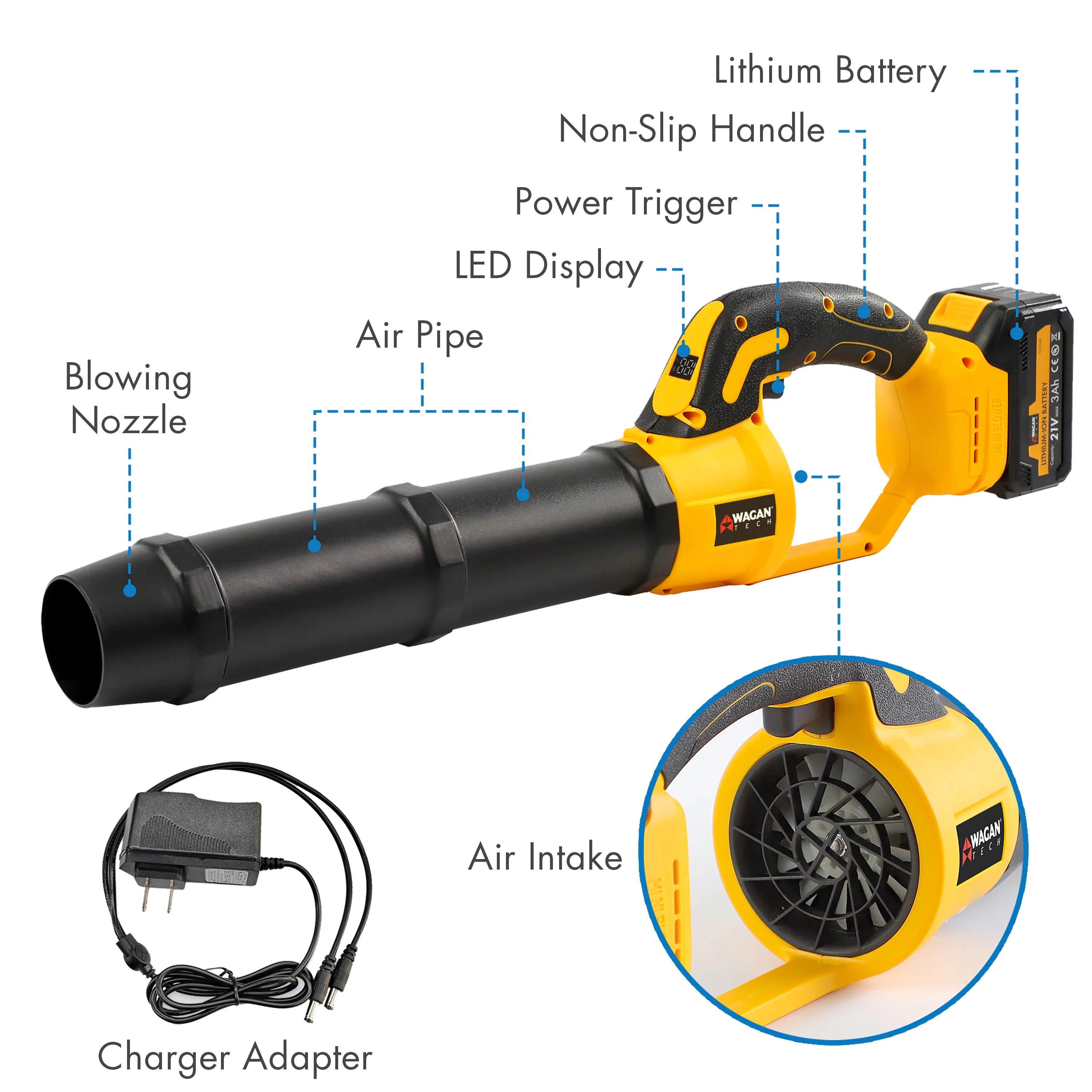 OneVolt Cordless Leaf Blower