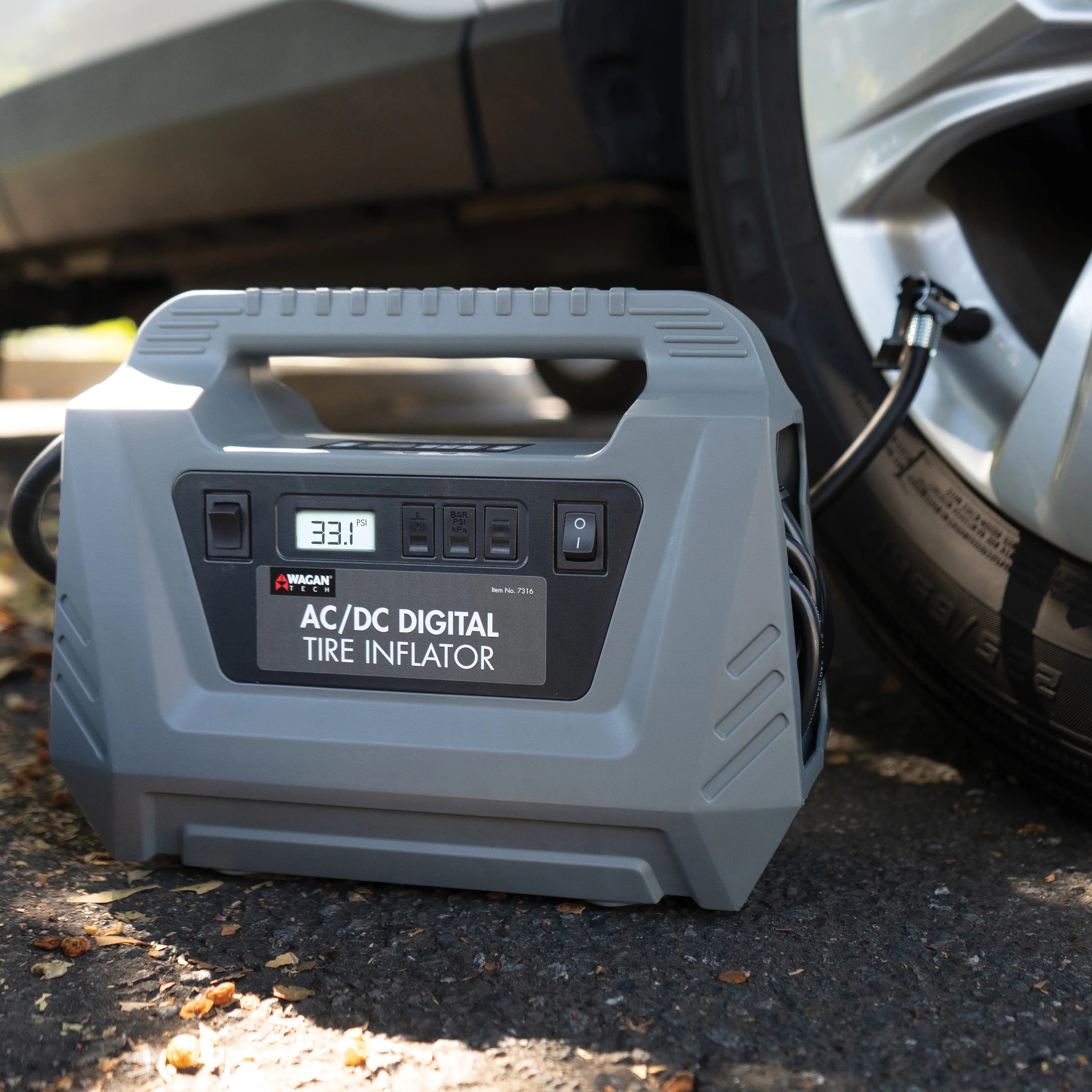 AC/DC Digital Air Compressor