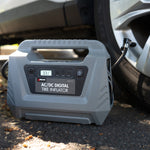 AC/DC Digital Tire Inflator -  House and Car powered with auto shut-off