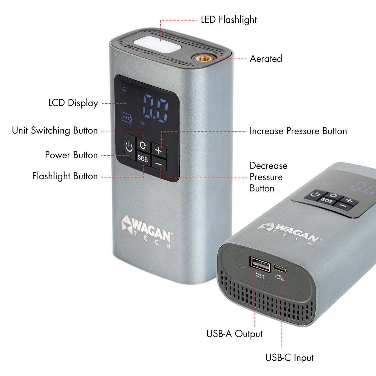 Cordless Air Compressor | Tool & Safety | Wagan Tech | Wagan Corporation
