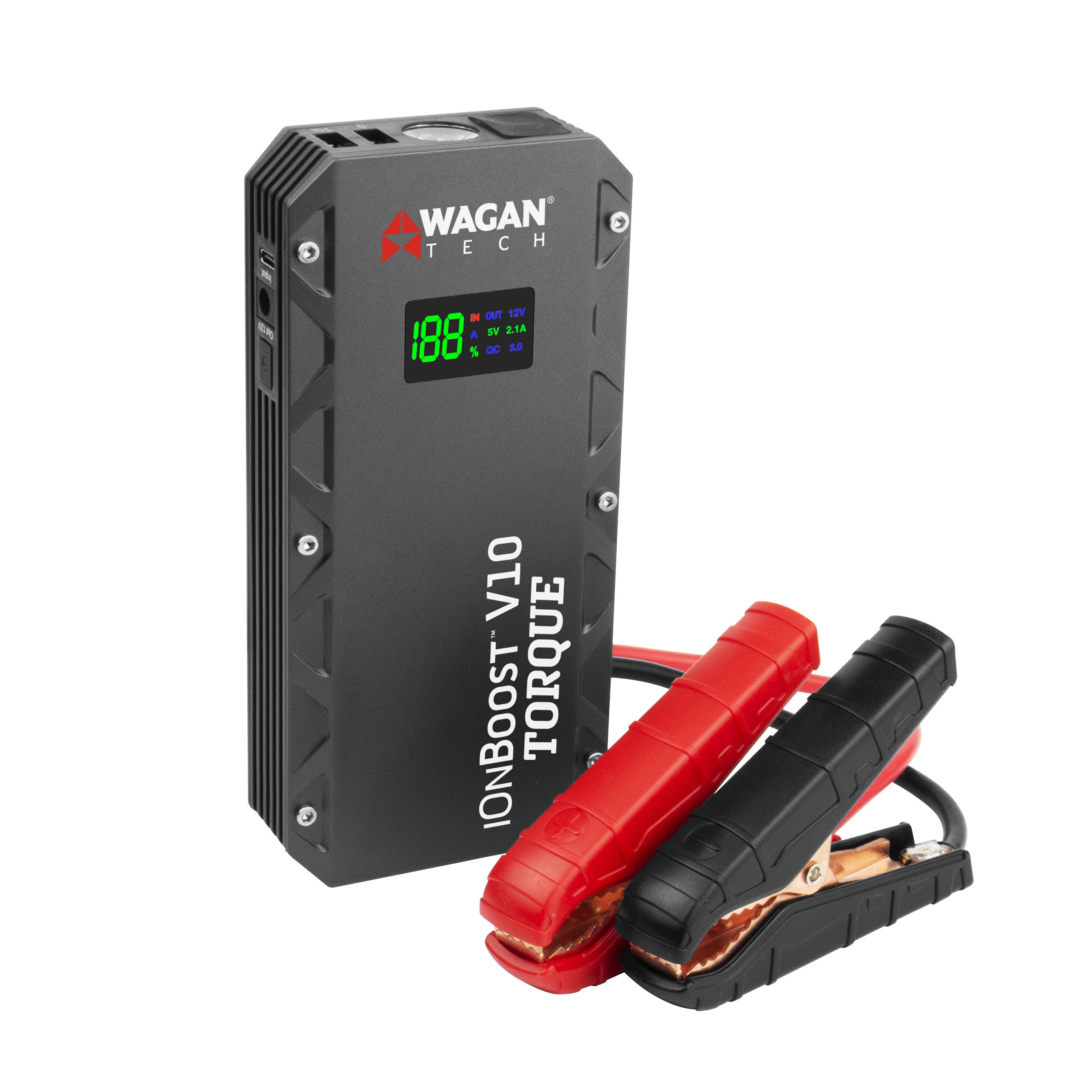 Wagan Tech - Jumpstarter - Lithium - iOnBoost TORQUE V10 – Wagan