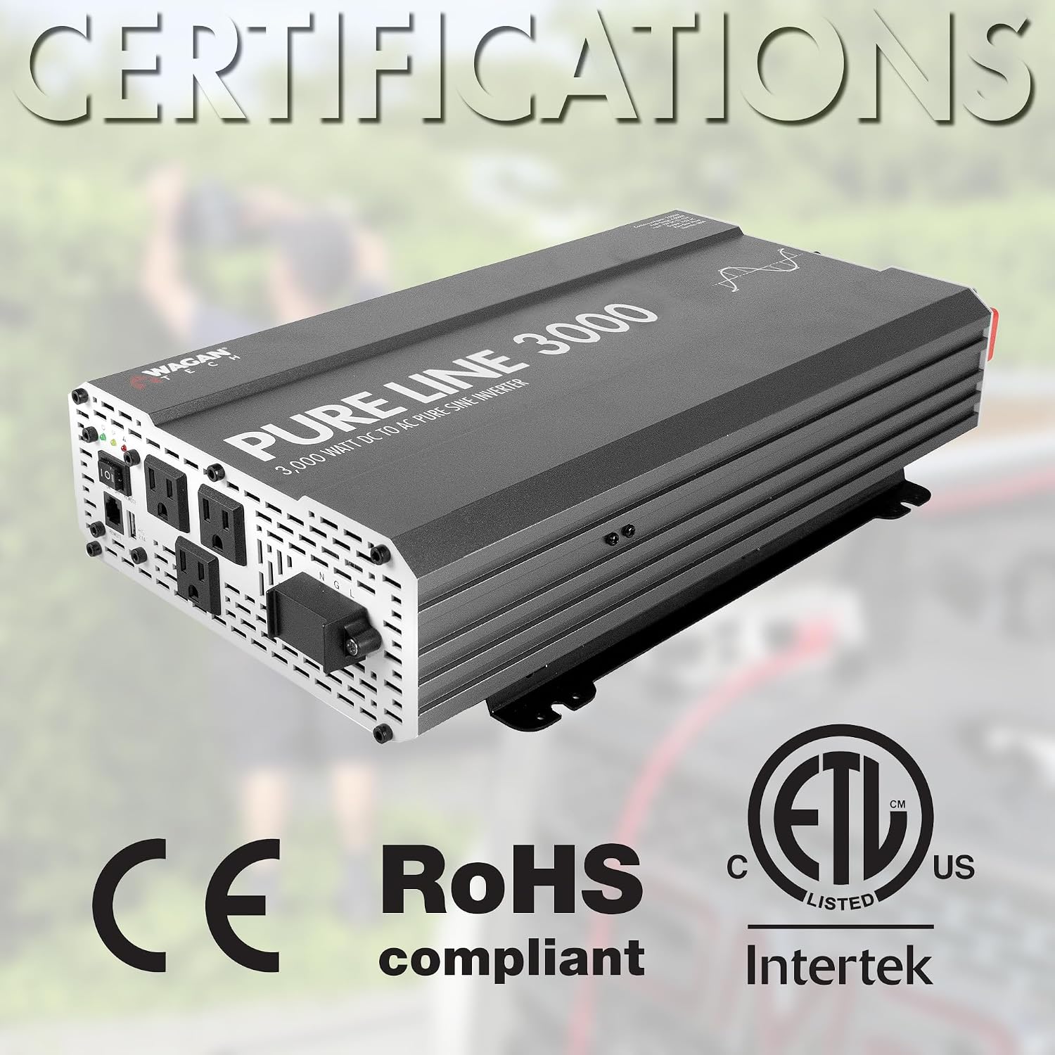 Pure Line Inverter 3000 Watt (PSW)