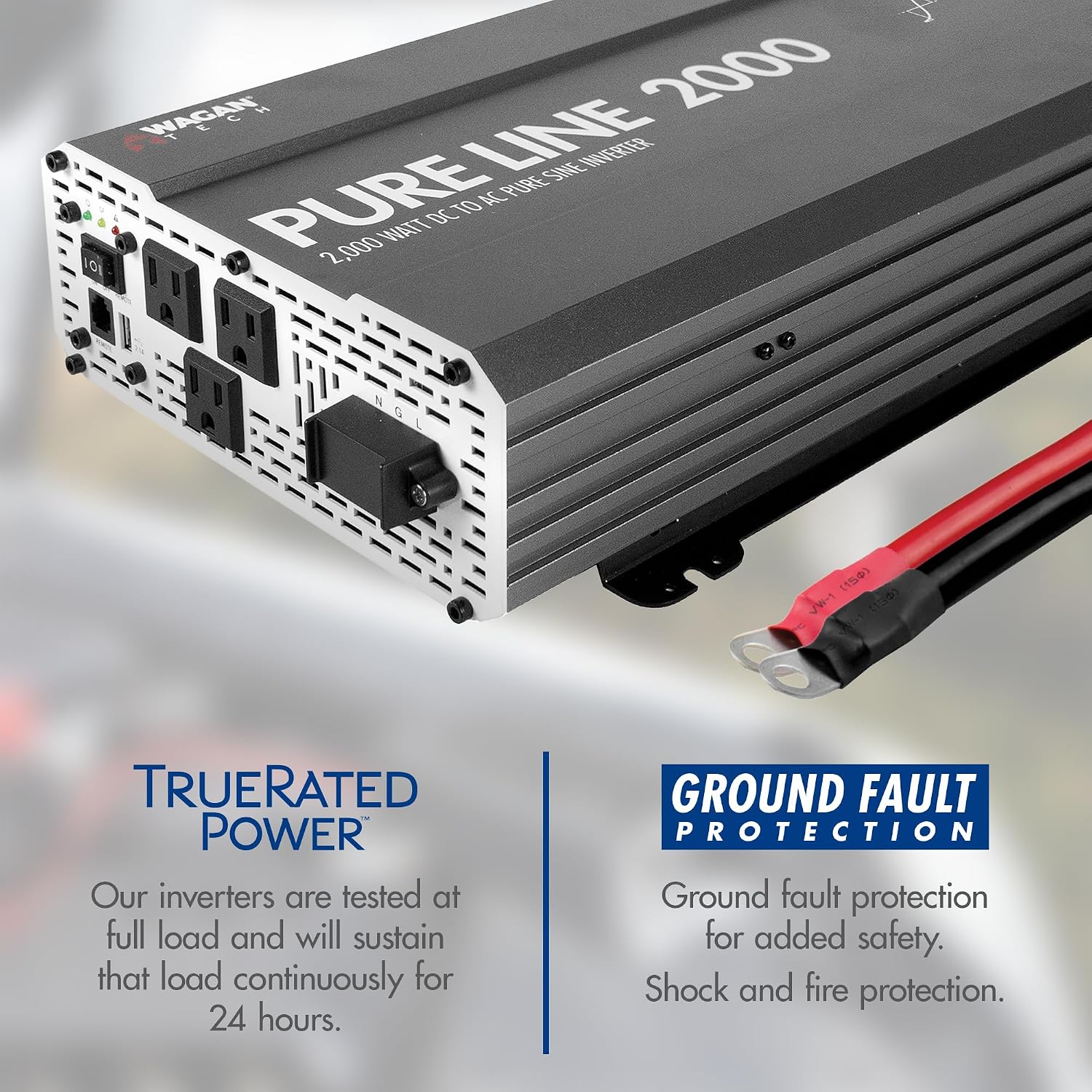 Pure Line Inverter 2000 Watt (PSW)