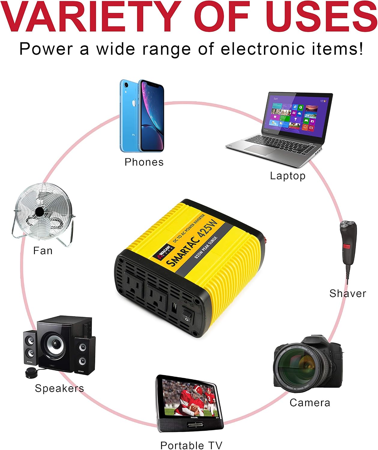 Smart AC 425W Power Inverter (MSW)