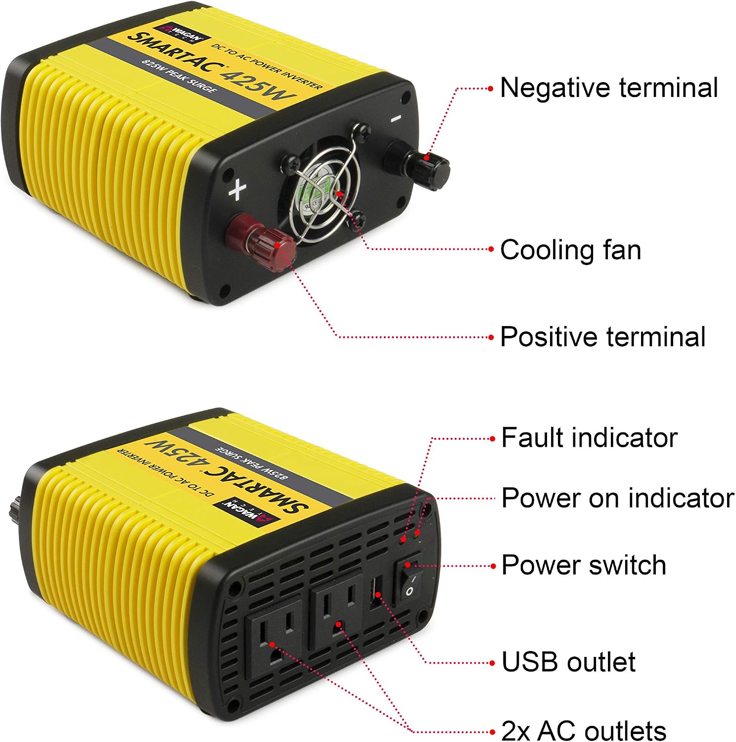 Smart AC 425W Power Inverter (MSW)