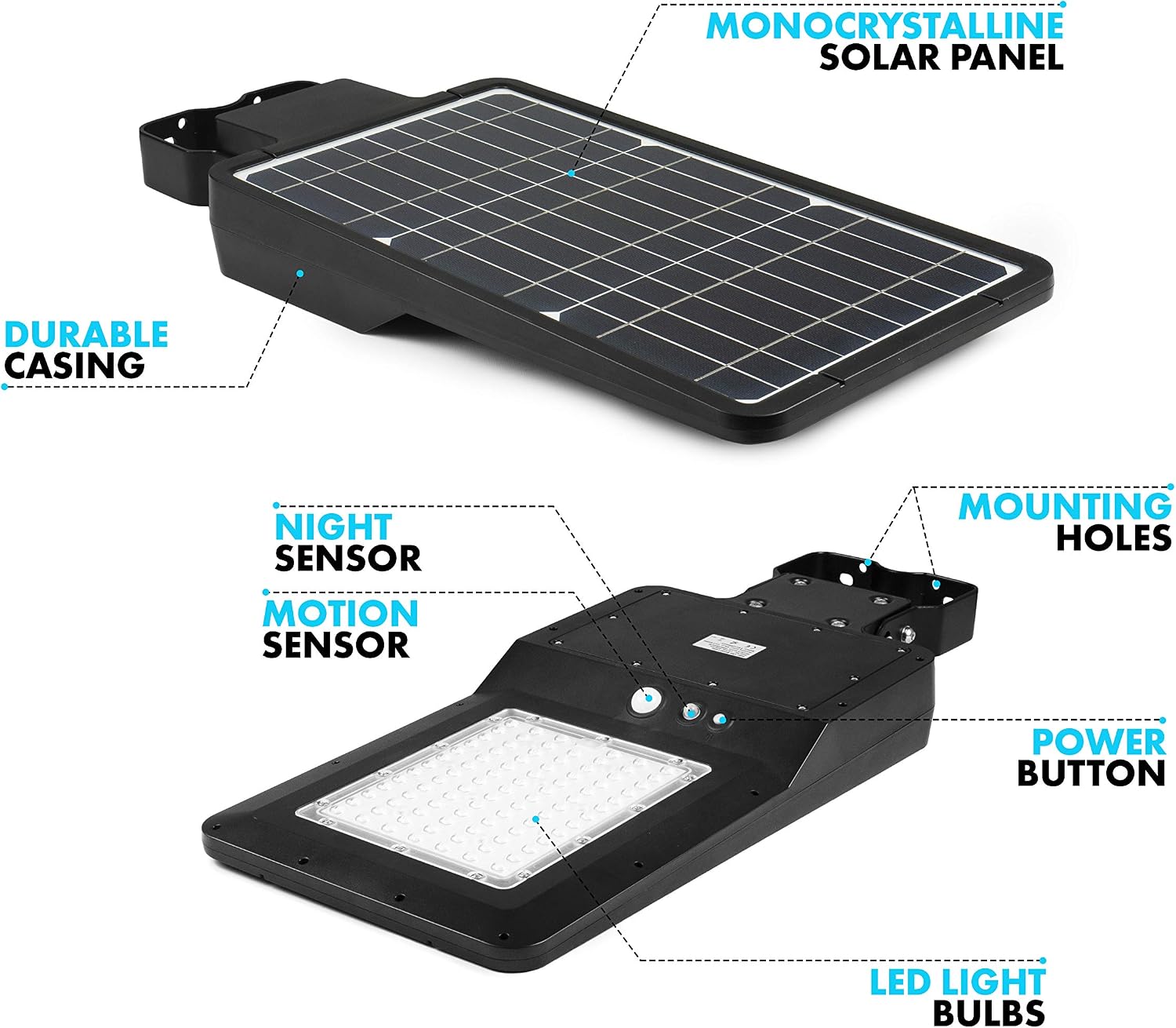 Solar + LED Floodlight 6000