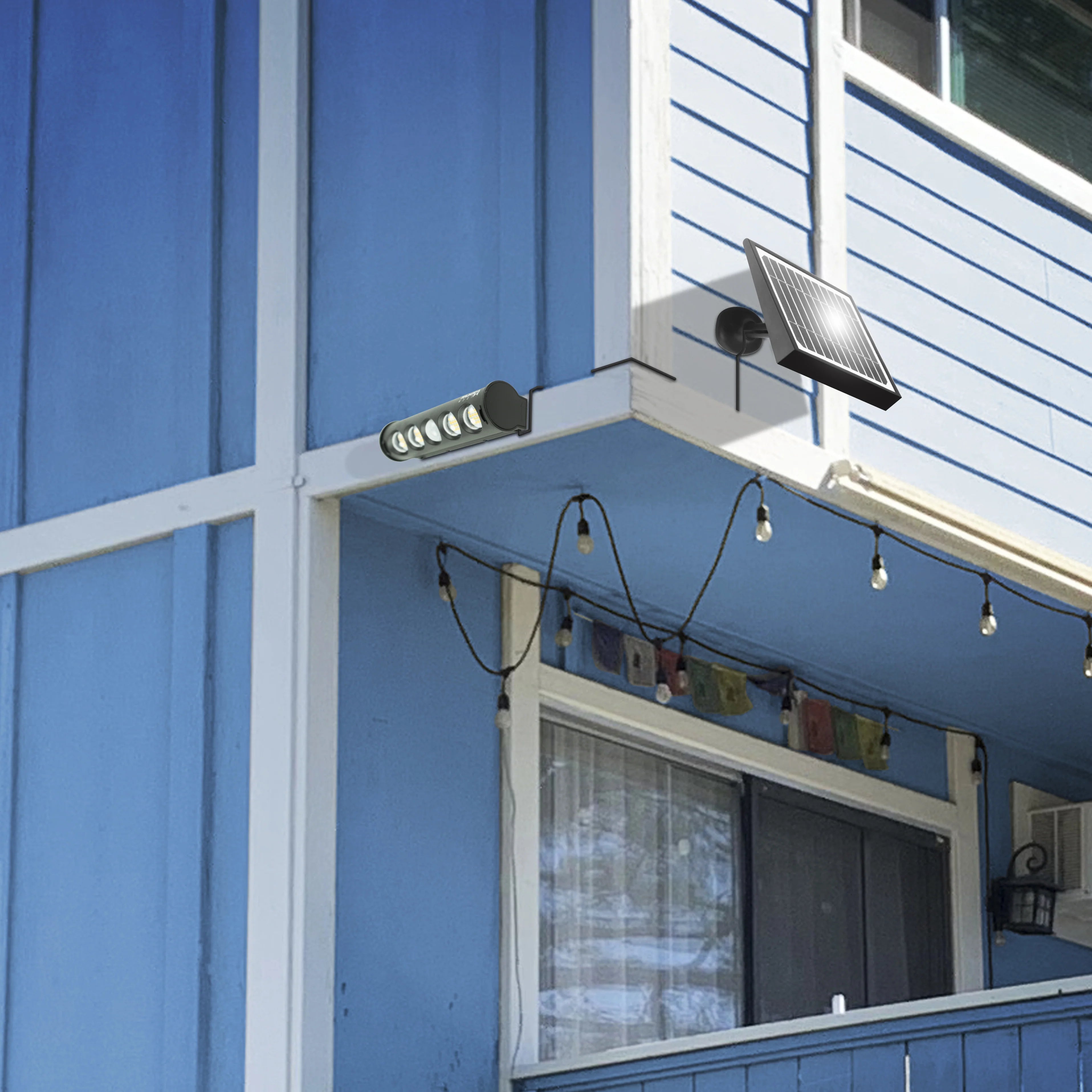 In & Out Detachable Solar Wall Light