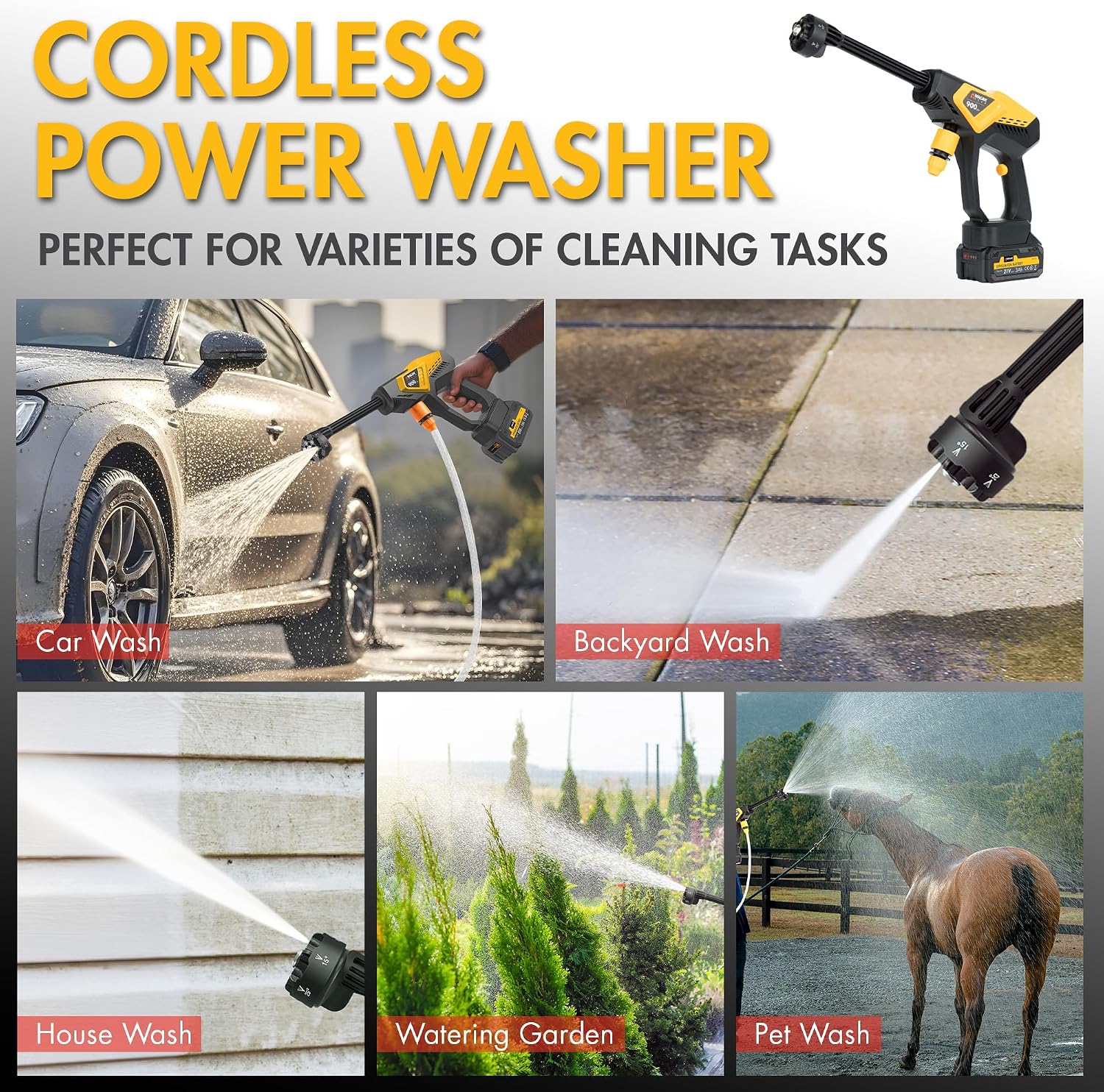 Cordless Power Washer