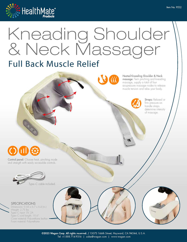 9532 Kneading Shoulder & Neck Massager