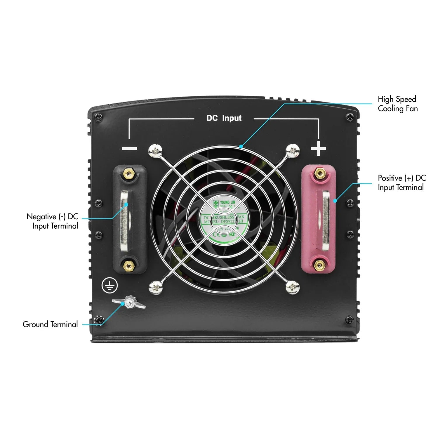 ProLine™ 5,000 Watt (MSW) Power Inverter