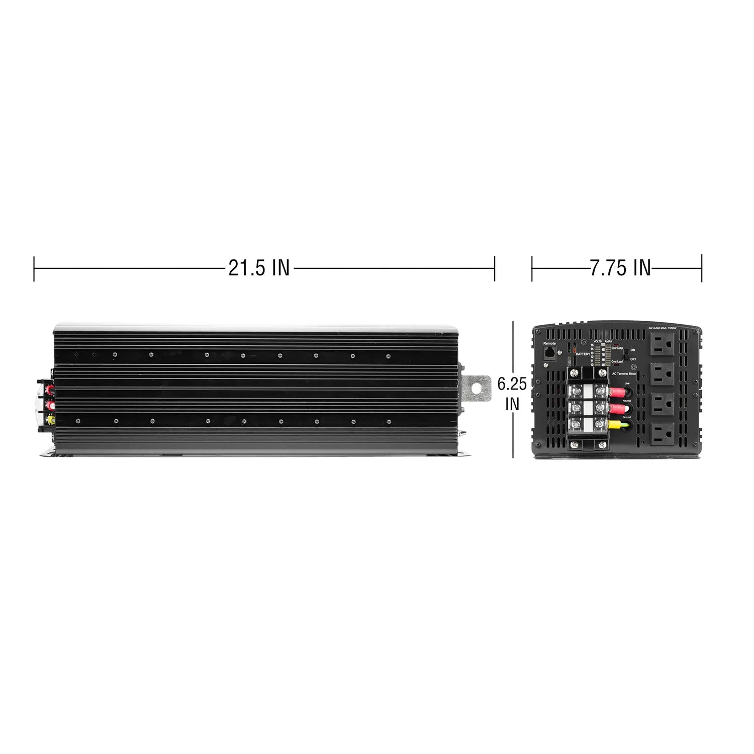 ProLine™ 10,000 Watt (MSW) Power Inverter