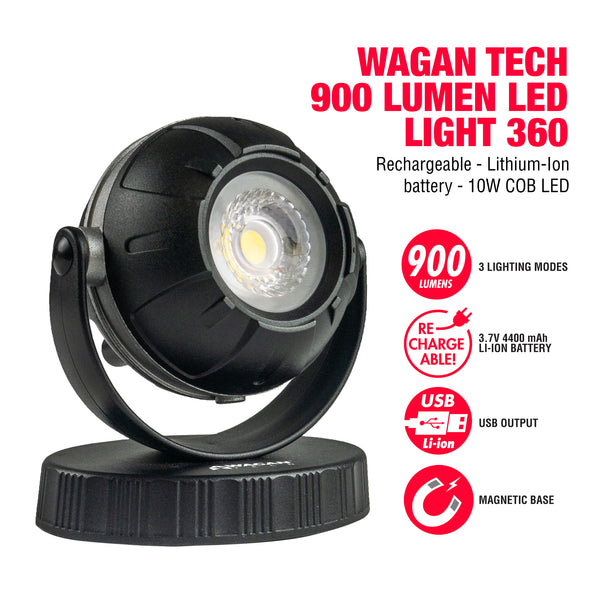 900 Lumen LED Light 360