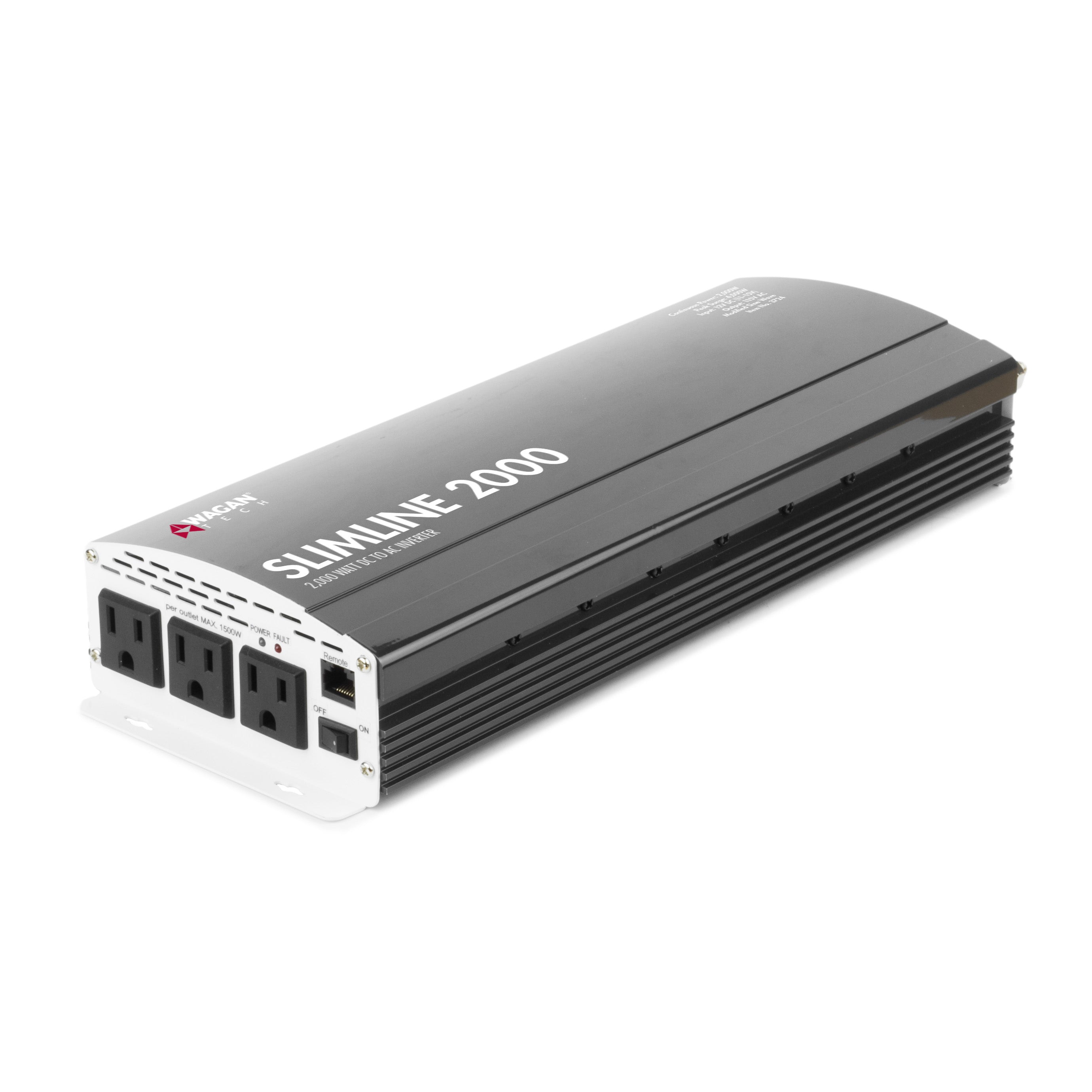 Wagan Tech - SlimLine AC Inverter - 2000 Watts -1