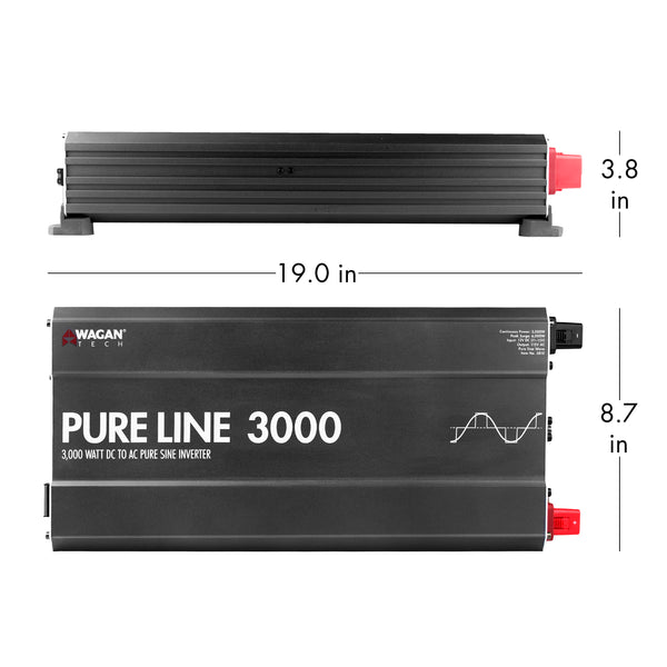 Wagan Tech - Pure Line 3Kw Inverter -8