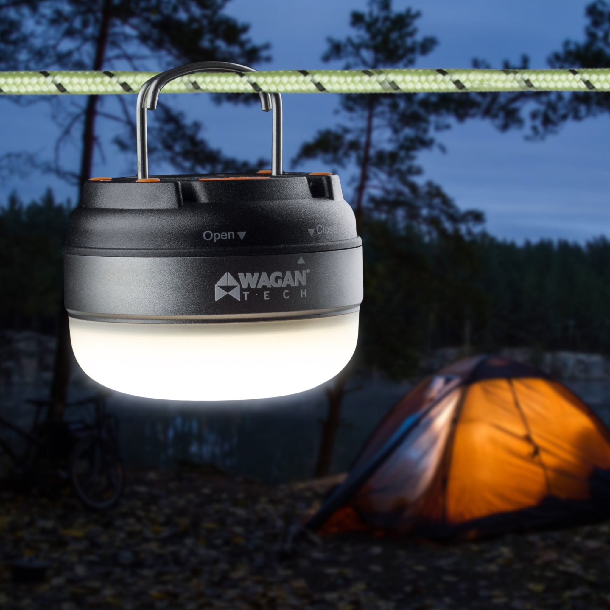 Wagan Tech Dome Lantern: Perfect for Camping, OverlandingKit, Emergencies,  Power outages, and everyday use!