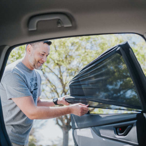 Wagan Tech Easy Air Auto Screen – Small Size, Bug & Sun Barrier For Car Windows